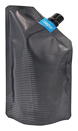 Vapur After Hours Portable Flask, Discrete Collapsible Flask with Pour Spout, 10 Ounce, Grey, Pack of 1