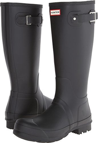Hunter Women's Original Tall Rain Boot, Black, 8