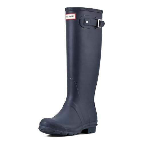 Hunter Women's Original Tall Snow Boot, Navy, 7