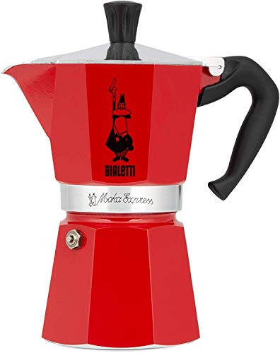 Bialetti 4942 Moka Express Espresso Maker, Red