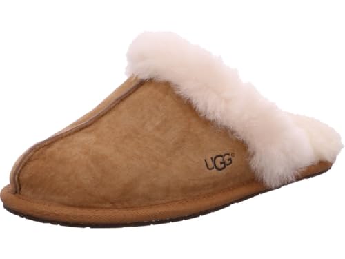 UGG Women's Scuffette II Slipper, Chestnut, 5