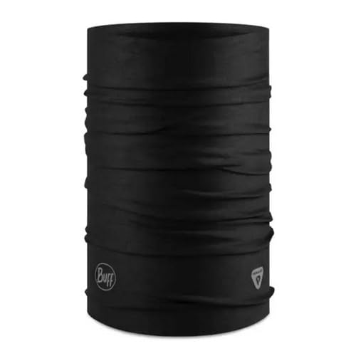 Buff ThermoNet Multifunctional Scarf Solid Black