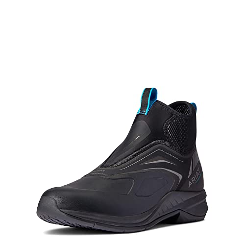 ARIAT Men's Ascent Waterproof Paddock Boot Equestrian, Black, 9