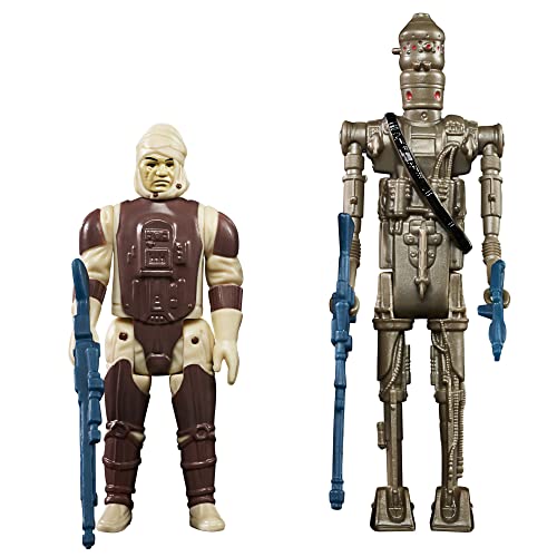 Star Wars Retro Collection Special Bounty Hunters 2-Pack Dengar & IG-88 Toys 3.75-Inch-Scale Star Wars: The Empire Strikes Back Figures (Amazon Exclusive),F5561