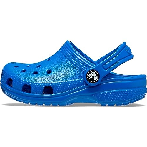 Crocs Sandals, Classic Clog, Toddler, Kids, blue bolt, c6 US