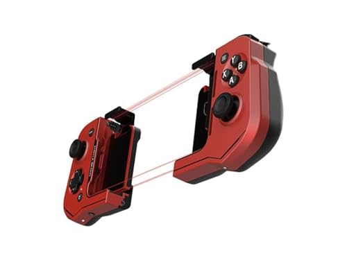 Turtle Beach Atom Mobile Game Controller with Bluetooth for Cloud Gaming on Android Mobile Devices with Compact Shape, Console Style Controls, Low Latency Bluetooth - Red