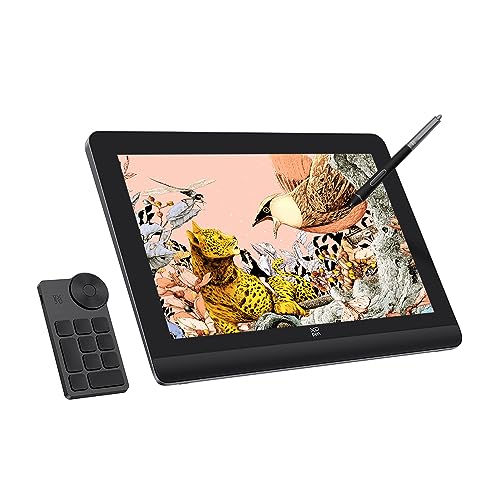 Artist Pro (Gen 2) Drawing Display Computer Digital Graphic Tablet with Battery-Free Stylus Supports 2K Resolution (16 Inch)