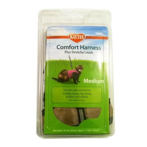 Kaytee Comfort Harness & Stretchy Leash, Medium
