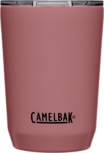 CamelBak Horizon 12 oz Tumbler - Insulated Stainless Steel - Tri-Mode Lid - Terracotta Rose, Horizon Tumbler
