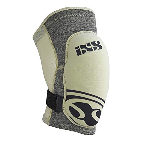 IXS Flow Evo Zip Breathable Moisture- Knee pads (Camel, XX-Large)- Knee Compression Sleeve Support for Men & Women, Wicking Padded Protective Knee Guards, Youth Knee Pads, Knee Protective Gear