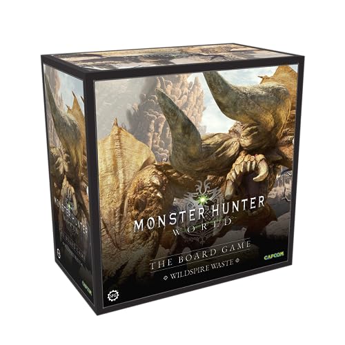 Steamforged Games Monster Hunter World: The Board Game - Wildspire Waste (Standard Edition, Ages 12+, 1-4 Players)