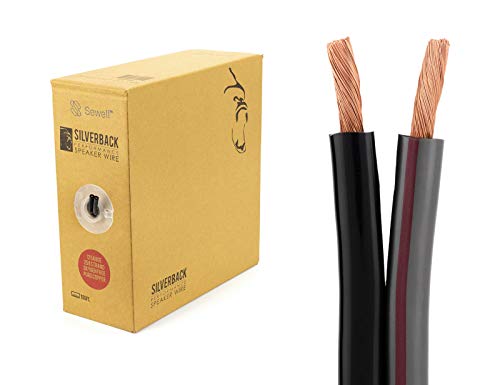 Silverback Speaker Wire by Sewell, 12 AWG, OFC, 259 Strand Count, 100ft, Pull Box