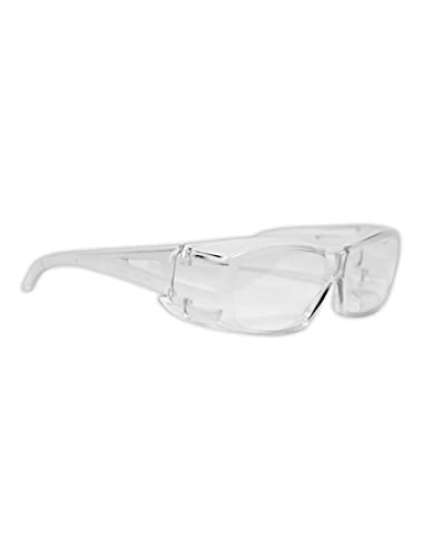 Magid Safety Y22CFC Gemstone Diamond OTG Visitor Safety Glasses with Lens, Standard, Clear (One Pair)