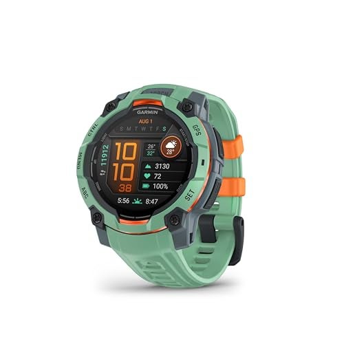 GARMIN INSTINCT 3,45MM,AMOLED,NEO TROPIC BEZEL W/NEO TROPIC BAND,WW