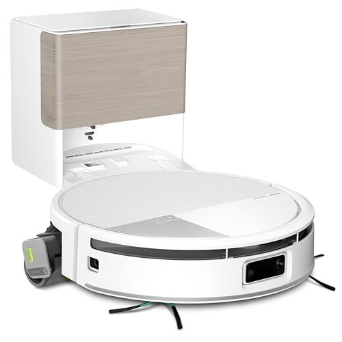 iRobot Roomba Max 705 Combo Robot Vacuum Cleaner + AutoWash Dock: Extendable, Self-Cleaning Mop Roller, Mop Cover, Double Brushes, Self-Draining Hot Wash and Drying, Bypass Obstacles, LiDAR