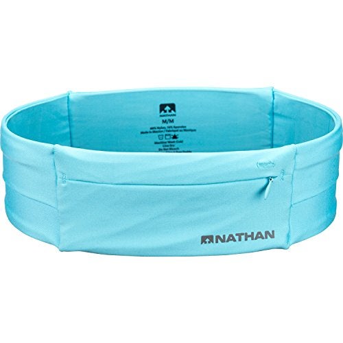 Nathan THE Zipster Training Fanny Pack, Unisex Adult, Unisex adult, 7702, White (Blue Radiance), Medium