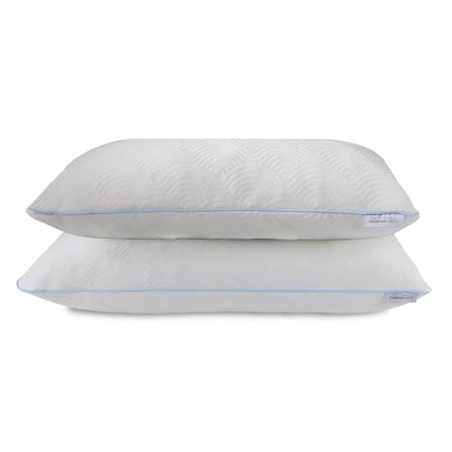 TEMPUR-Pedic TEMPUR-Cloud Adjustable, King-2-Pack Pillow, King, White 2 Count