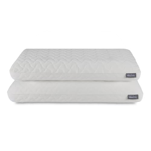 Tempur-Pedic TEMPUR-Cloud Pillow, Standard-2-Pack, Standard, White 2 Count