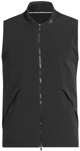 adidas Men's Ultimate365 Tour Frostguard Padded Golf Vest, Black, X-Large