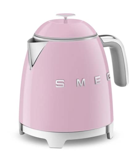 Smeg KLF05PKUK Mini Electric Kettle, 0.8L, Pink