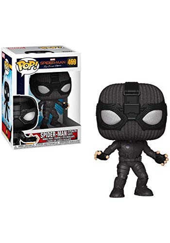 Funko Pop! Marvel: Spider-Man Far From Home - Stealth Suit, Multicolor, Standard 3.75 in