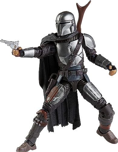 Star Wars The Black Series The Mandalorian Toy 15-cm-Scale Collectible Action Figure, Toys For Children Aged 4 and Up