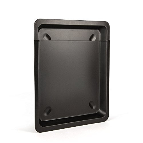 Guardini Gardenia Extendable Rectangular Baking Tray 33 x 37-52 cm Steel with Non-Stick Coating Black