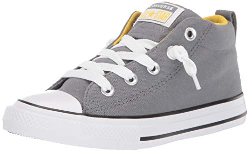 Converse Boys' Chuck Taylor All Star Street Moon Seasons Sneaker, Cool Grey/Vivid Sulfur/White, 6 M US Big Kid