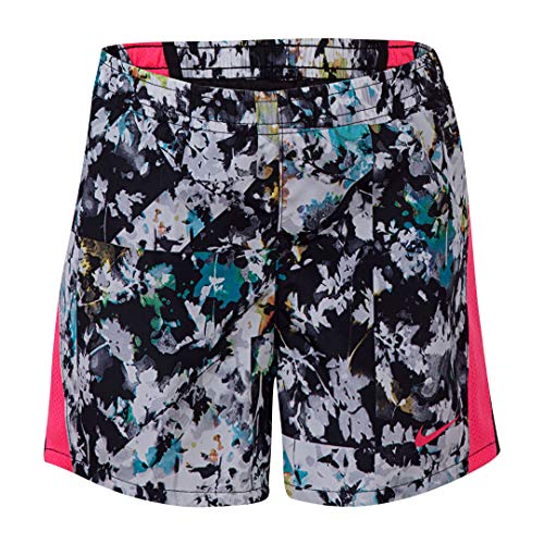 Nike Girl`s Fractal Floral 10K Running Shorts