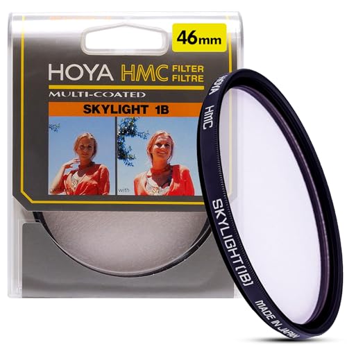 Hoya HMC Skylight 1B 46mm Lens Filter – Multicoated Protection Filter for Everyday Film and Digital Photography – Reduces Blue Cast & Balances Colors
