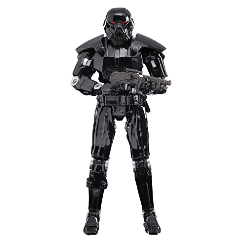 Star Wars The Black Series Dark Trooper Toy 6-Inch-Scale The Mandalorian Collectible Action Figure, Toys for Kids Ages 4 and Up, (F4066)