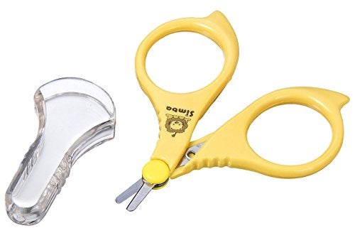 Simba Baby Safety Nail Scissors, Yellow, 1
