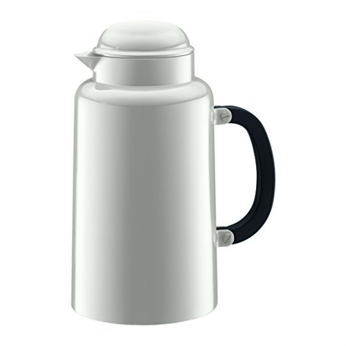 Bodum 10886-913TL Chambord Thermo Jug, 1.0L, White