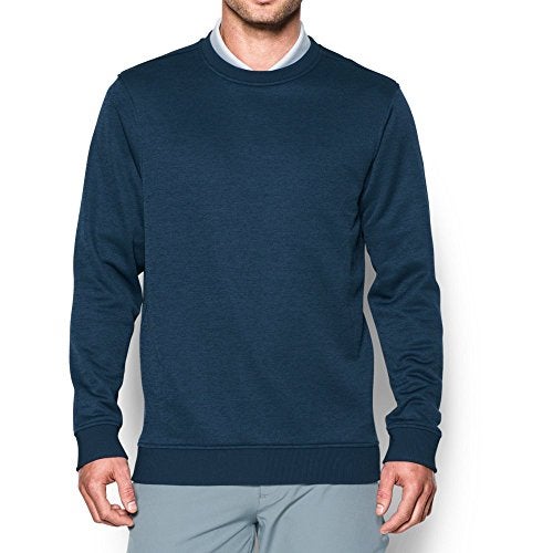 Under Armour Men's Storm SweaterFleece Crew, Academy/Academy, Small