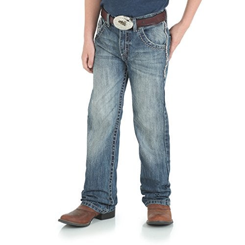 Wrangler Boys’ 20X Vintage Boot Cut Jean, Breaking Barriers, 16 Slim