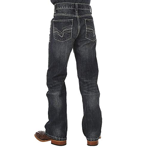 Wrangler Boys’ 20X Vintage Boot Cut Jean, Canyon Lake, 9 Reg