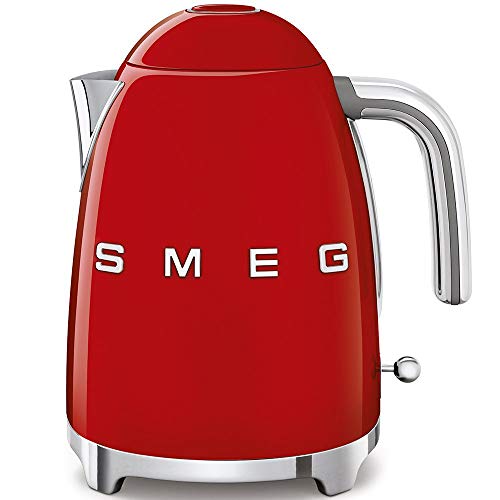 Smeg KLF03RDUK Electric Kettle, 1.7L, Red