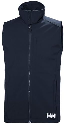 Helly Hansen Men's Paramount Softshell Vest, Navy, Large