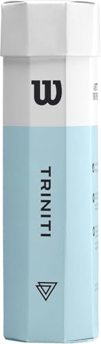 Wilson WRT115200 TRINITI TBALL 4 BALL CAN Certified ITF/USTA 1 Can of 4 Balls