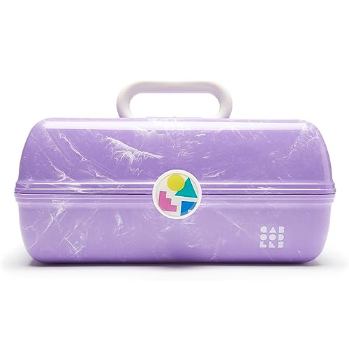 Caboodles On-the-go girl cosmetic organizer, Lavender Marble,