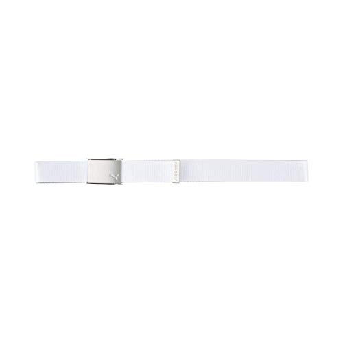 Puma Golf 2021 Reversible Web Belt (Kids', Bright White, One Size)