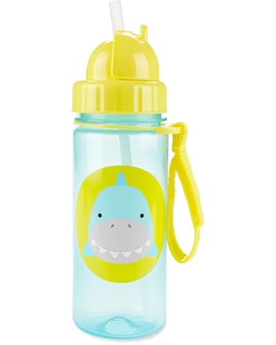 Skip Hop ZOO PP STRAW BOTTLE - SHARK (S9N567710), 1.0 Count, 40.0 grams