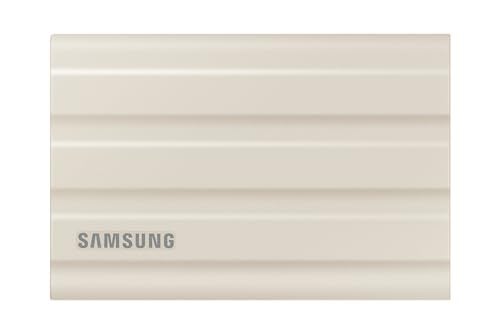 Samsung MU-PE2T0K/WW T7 Shield Portable SSD, 2TB, Beige