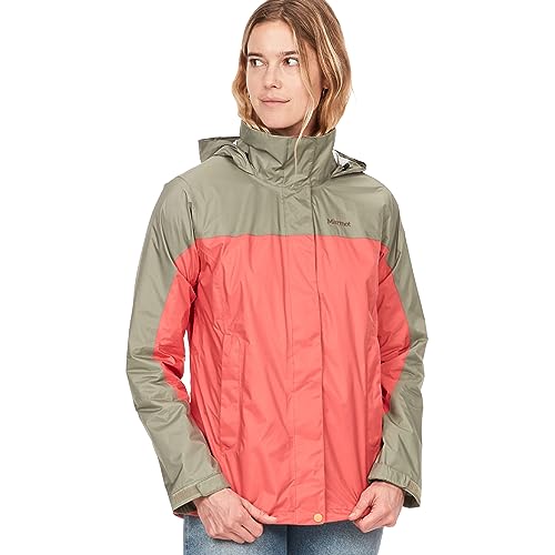 Marmot Women Wm's PreCip Eco Jacket S22, Waterproof Rain Jacket