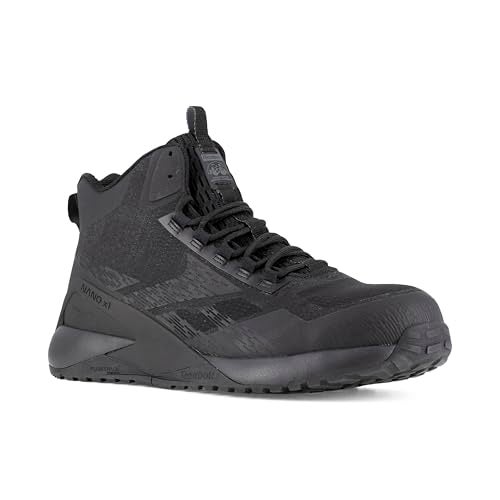 Reebok Women's Nano X1 Adventure Work Construction Shoe, Black, 8.5