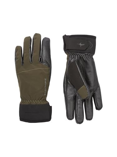 SEALSKINZ Fordham Waterproof All Weather Hunting Glove, Green, XL