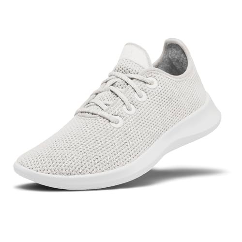 Allbirds Men’s Tree Runners Everyday Sneakers, Machine Washable Shoe Made with Natural Materials, Kaikoura White (White Sole), 14
