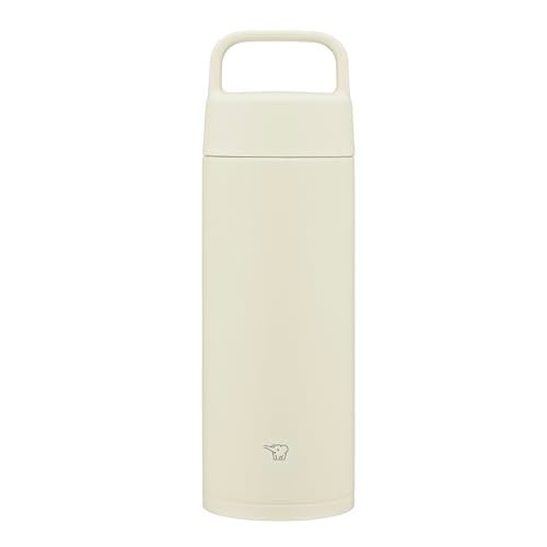 ZOJIRUSHI SM-RS50-WZ Stainless Steel Mug, Water Bottle, 16.9 fl oz (500 ml), Handle Type, Dishwasher Safe, Seamless Hill, Only 2 Cleaning Points