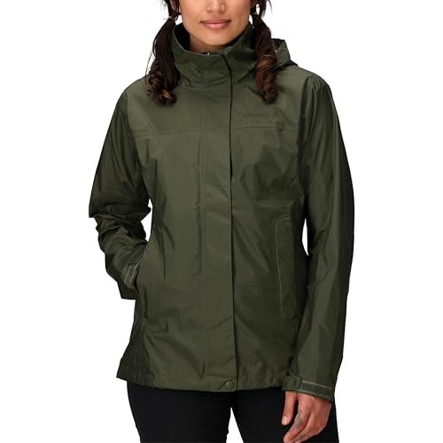 MARMOT Women's Precip Eco Jacket, Nori - Latest Collection, Medium