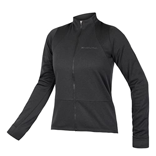 Endura Women's GV500 Long Sleeve Gravel Jersey Black, X-Small